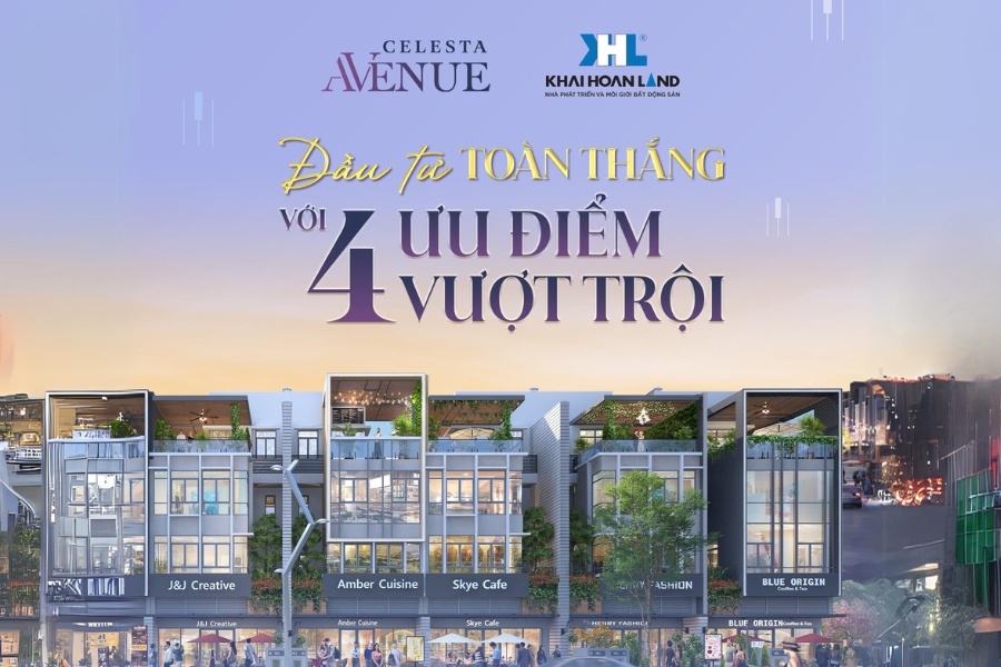 Celesta Avenue được đánh giá là dự án đầu tư toàn thắng