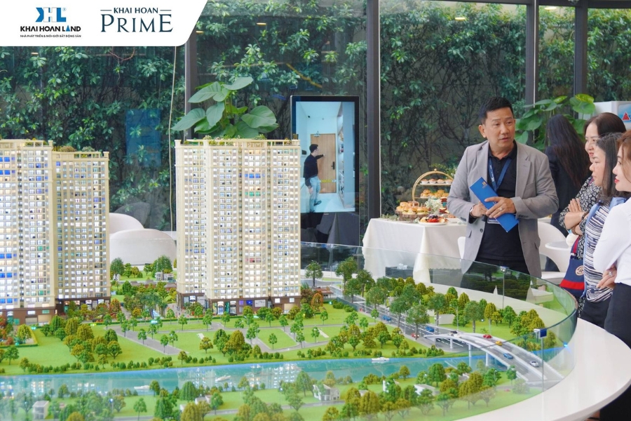 Sa bàn dự án Khải Hoàn Prime