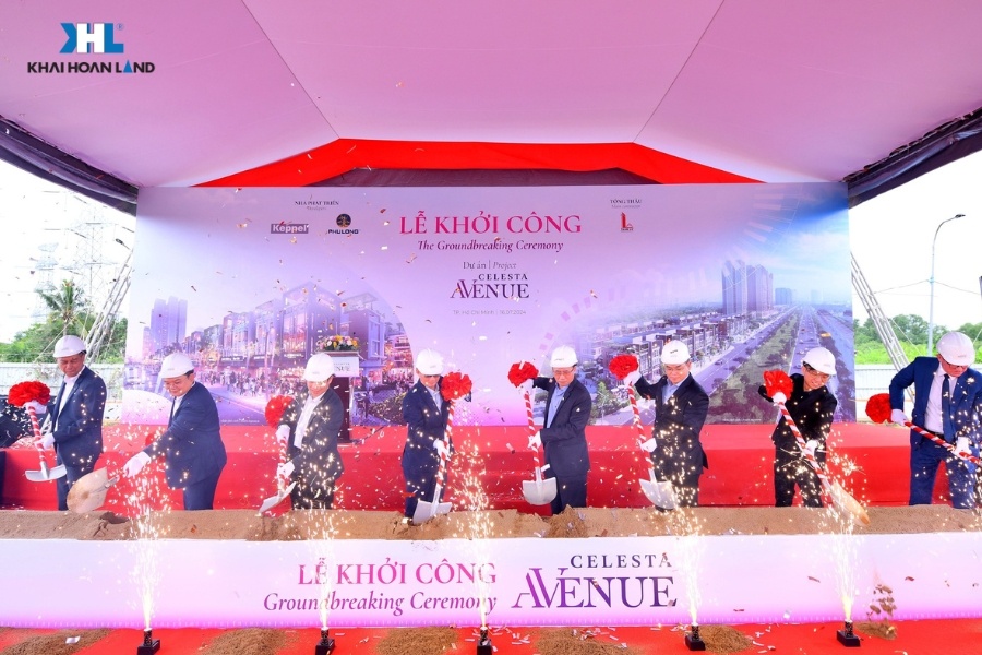 lễ khởi công dự án Celesta Avenue