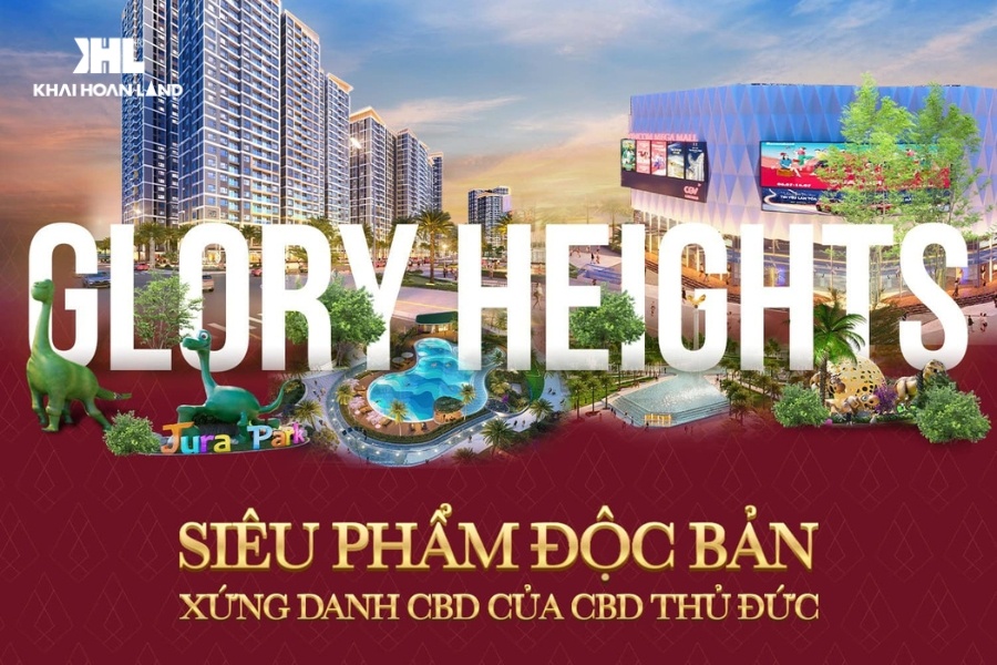 Dự án Glory Heights tọa lạc tại vị trí vàng phát triển hạ tầng khu vực quận 9 (TP. Thủ Đức)