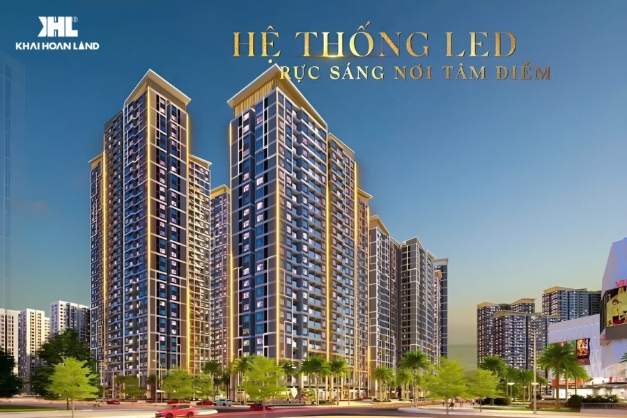 Glory Heights là phân khu duy nhất tại Vinhomes Grand Park được trang bị hệ thống đèn LED