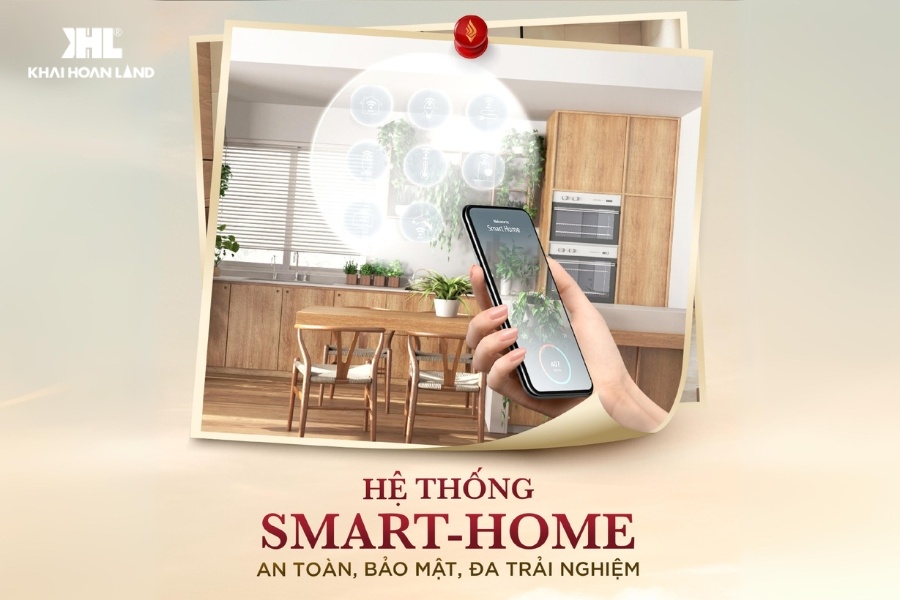 Hệ thống Smart Home an toàn, bảo mật tại Glory Heights