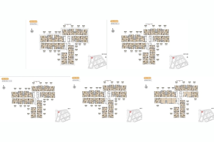 Mặt bằng tòa BS-09