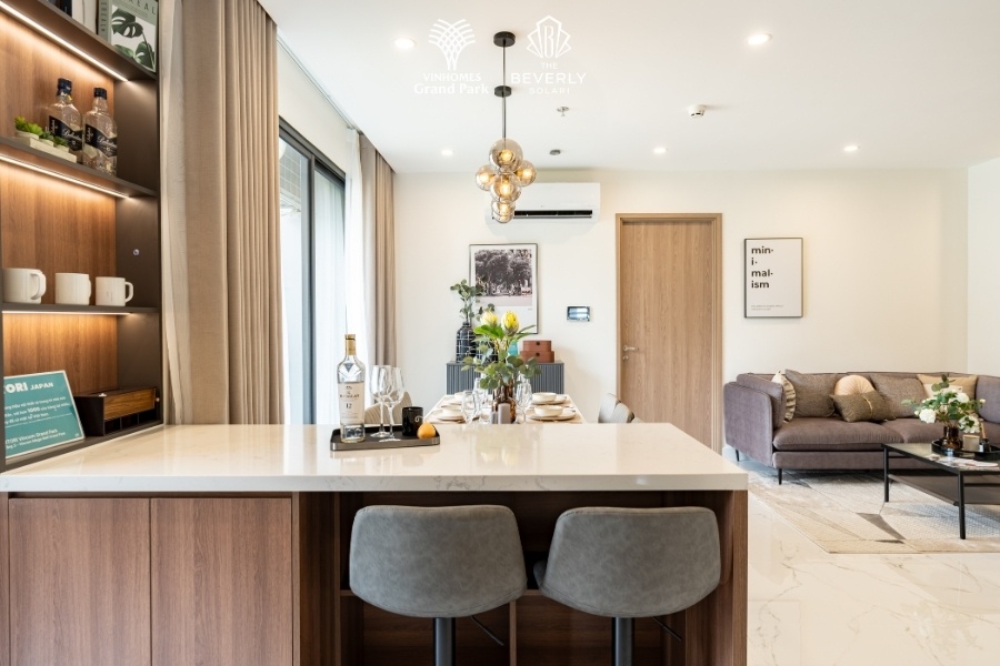 Nhà mẫu của dự án Beverly Solari Vinhomes Grand Park