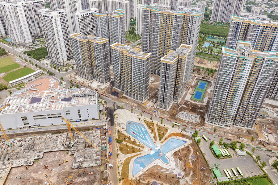 Tiến độ thi công dự án Glory Heights 2024