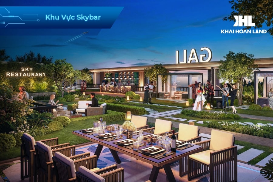 Tiện ích Sky Garden thoáng đãng, đa dạng dịch vụ