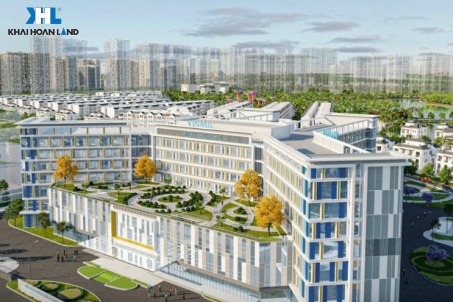 Bệnh viện Vinmec Vinhomes Grand Park với diện tích 36.000m2 