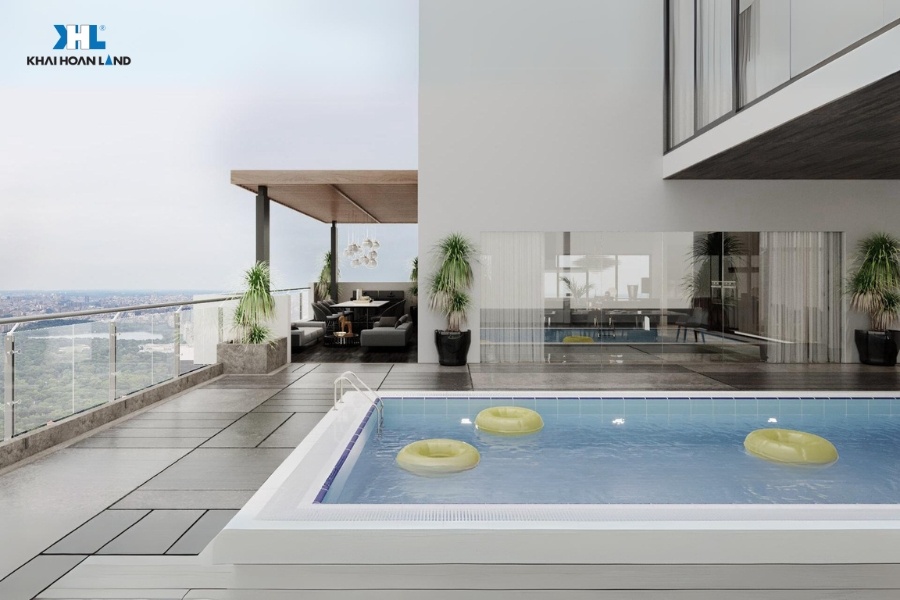 Căn hộ Sky Villa Đảo Kim Cương