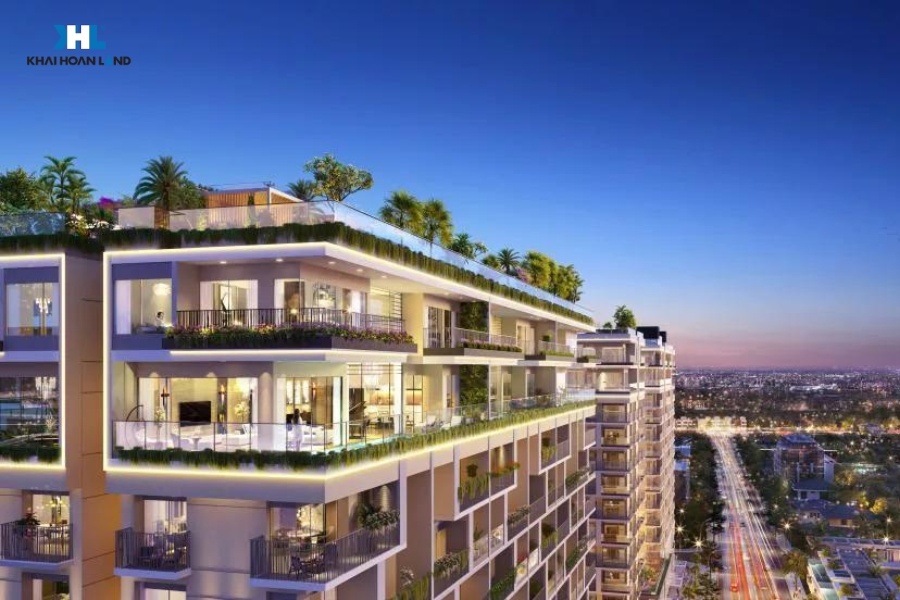 Căn hộ Sky Villa tọa lạc tại vị trí đắc địa