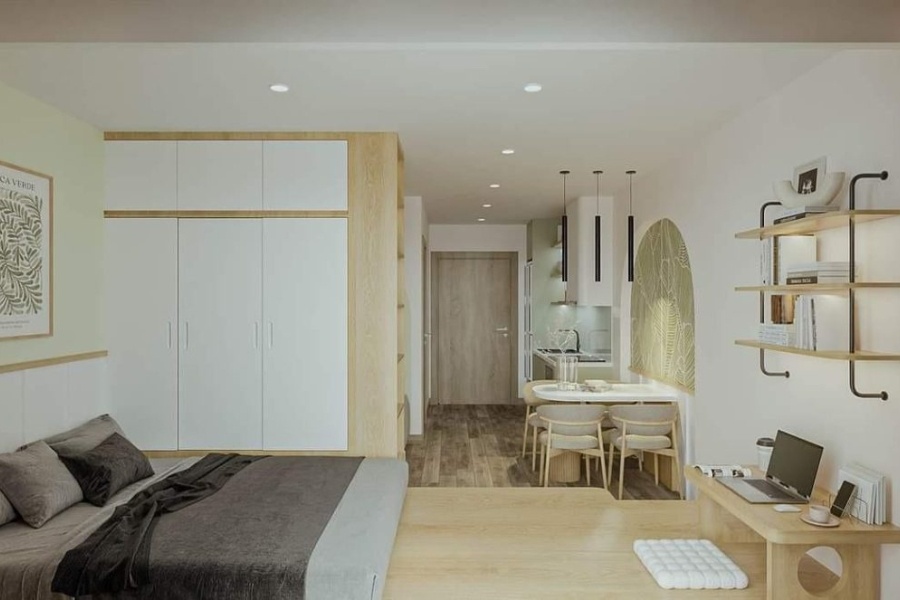 Căn hộ studio dự án Beverly Vinhomes