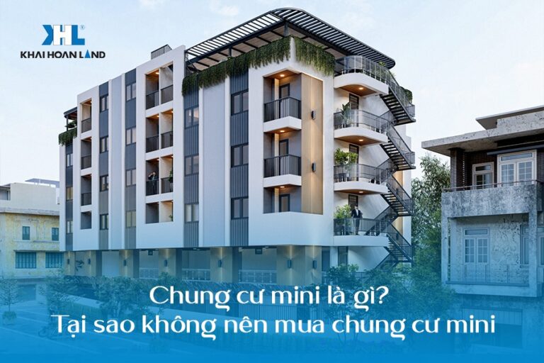 Chung cư mini là gì? Tại sao không nên mua chung cư mini