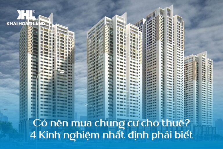 Có nên mua chung cư cho thuê