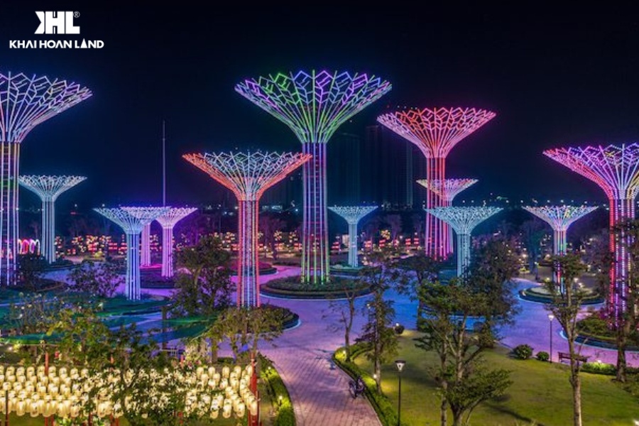 Công viên Ánh sáng tại Vinhomes Grand Park