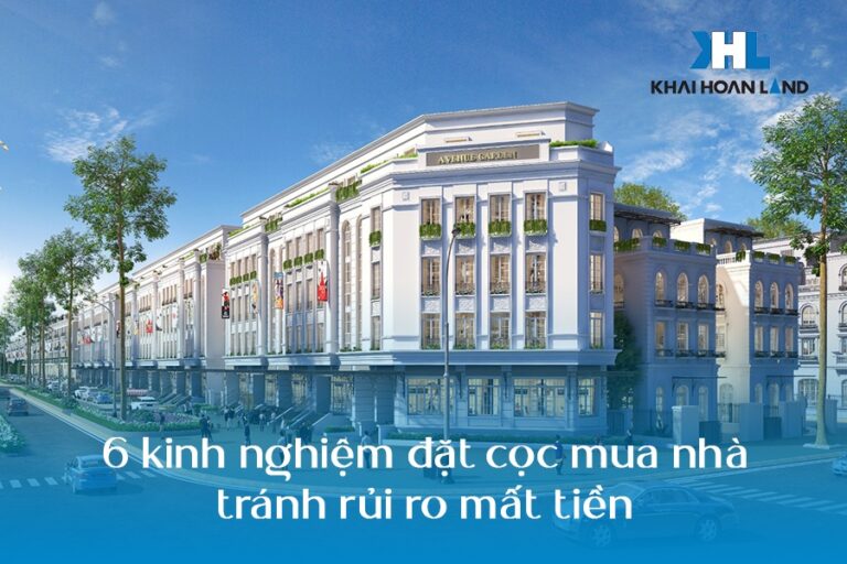 Kinh nghiệm đặt cọc mua nhà