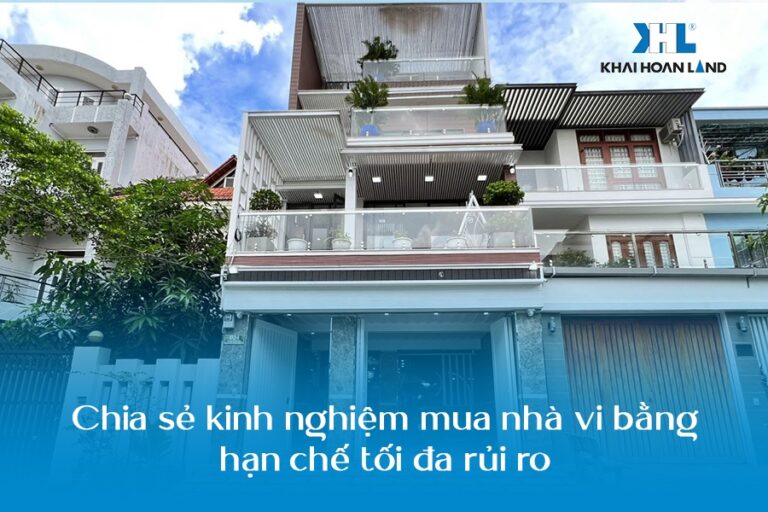 Kinh nghiệm mua nhà vi bằng