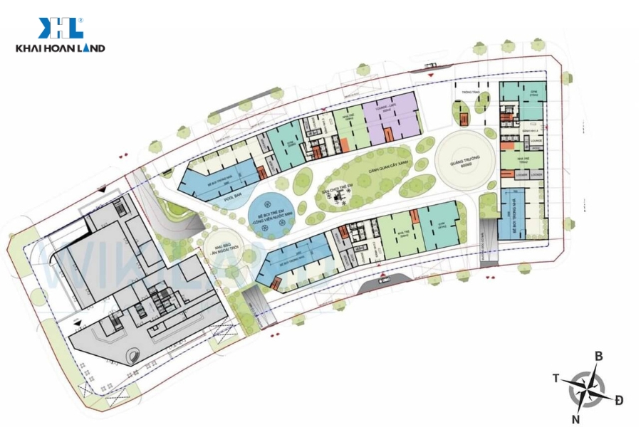 Layout tổng dự án Meypearl Harmony