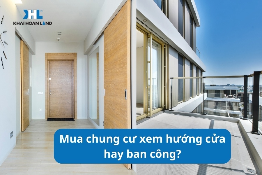 Nên chọn hướng đón nhiều khí nhất để làm hướng chính