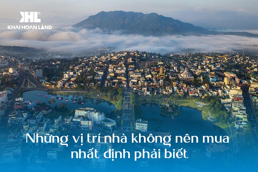 Những vị trí nhà không nên mua