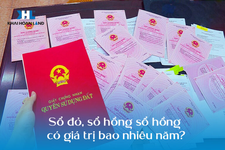 Sổ hồng có giá trị bao nhiêu năm