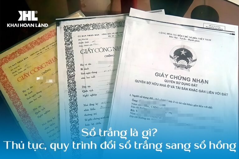 Sổ trắng là gì
