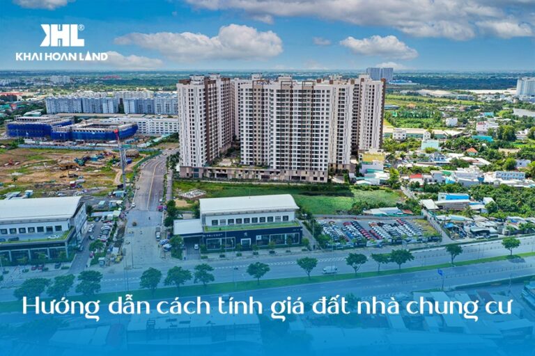 Cách tính giá đất nhà chung cư