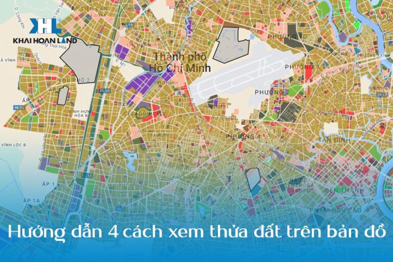 Cách xem thửa đất trên bản đồ