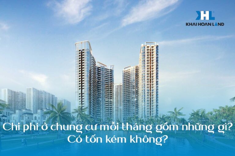 Chi phí ở chung cư mỗi tháng