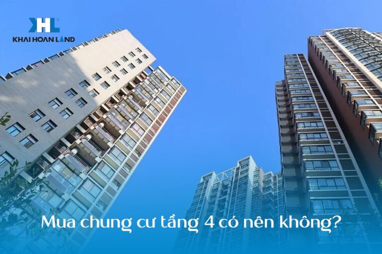 Có nên mua chung cư tầng 4