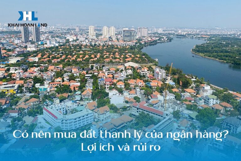 Có nên mua đất thanh lý của ngân hàng