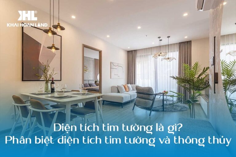 Diện tích tim tường là gì
