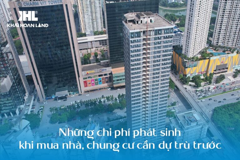 Chi phí phát sinh khi mua nhà