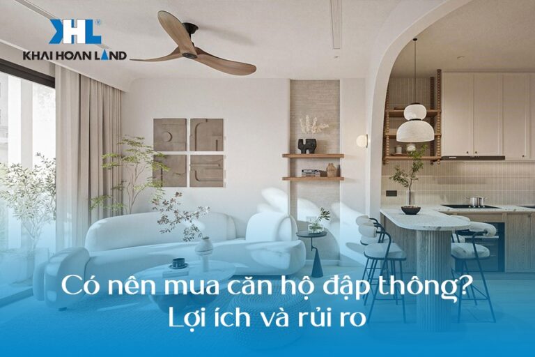 Có nên mua căn hộ đập thông