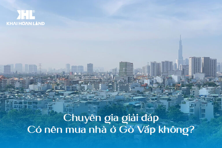 Có nên mua nhà ở Gò Vấp