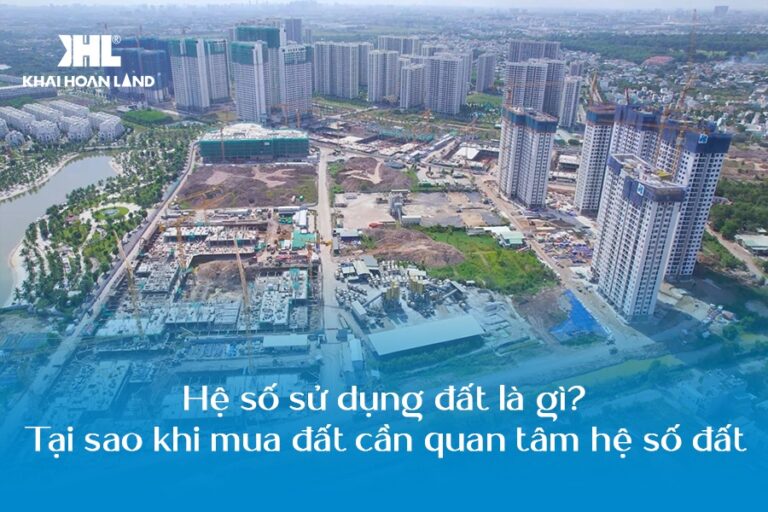 Hệ số sử dụng đất là gì