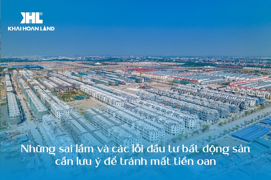 Lỗi đầu tư bất động sản