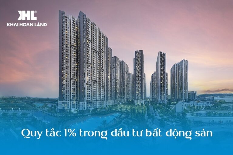 Quy tắc 1% trong đầu tư bất động sản