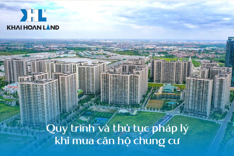Thủ tục pháp lý khi mua căn hộ chung cư