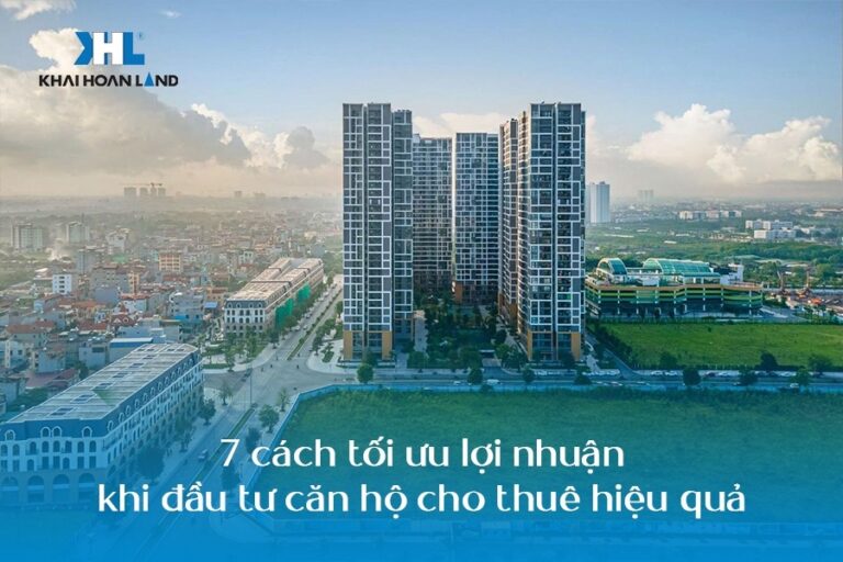 Cách tối ưu lợi nhuận khi đầu tư căn hộ cho thuê hiệu quả