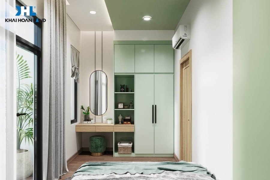 Người mệnh Mộc nên chọn căn hộ có màu xanh lá cây