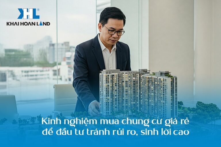 Kinh nghiệm mua chung cư giá rẻ để đầu tư