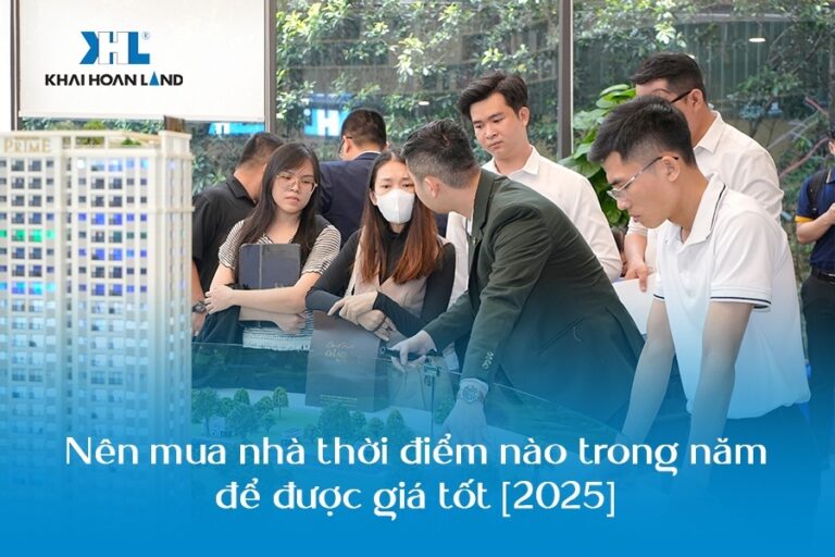 Nên mua nhà thời điểm nào trong năm