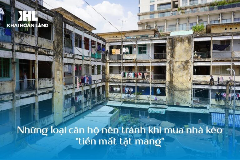 những loauj căn hộ nên tránh khi mua lần đầu