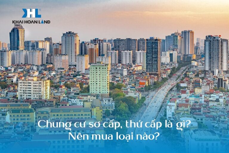 Chung cư sơ cấp, thứ cấp là gì