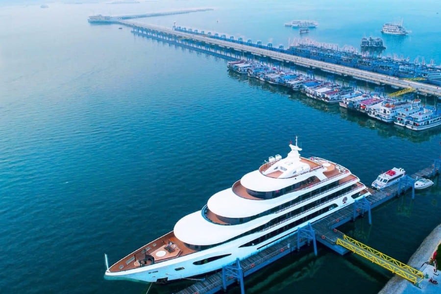 Phối cảnh bến du thuyền quốc tế Landmark Harbour