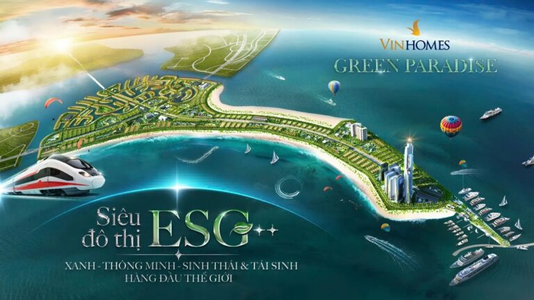 Phối cảnh dự án Vinhomes Green Paradise Cần Giờ