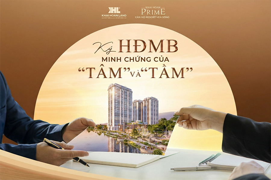 Khải Hoàn Prime ký hợp đồng mua bán