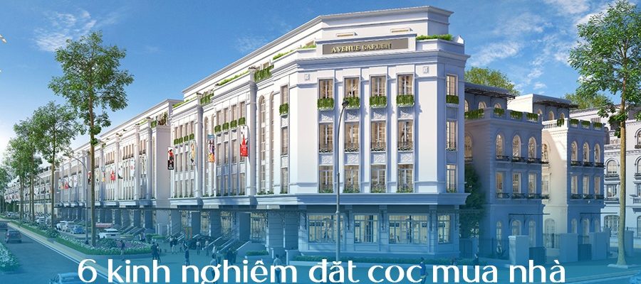 Kinh nghiệm đặt cọc mua nhà